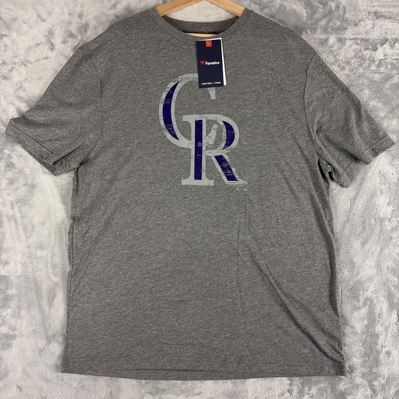 Fanatics Other - Colorado Rockies Fanatics Charlie Blackmon Player T-shirt Gray Size XL NWT